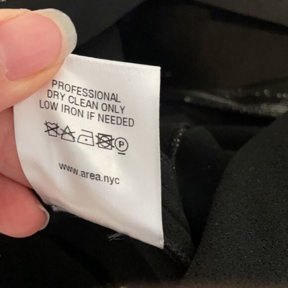 🎀AREA S  luxury BICYCLE SHORTS WITH CRYSTALS open to offers - Picture 10 of 13